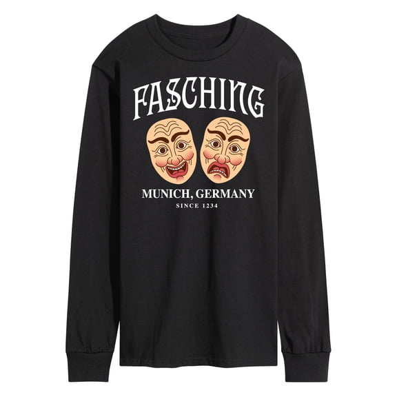 Instant Message - Fasching Masks - Men's Long Sleeve T-Shirt