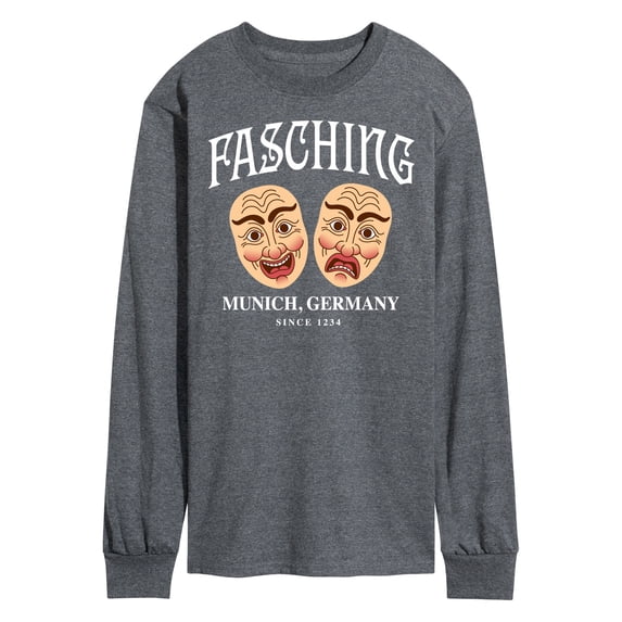 Instant Message - Fasching Masks - Men's Long Sleeve T-Shirt