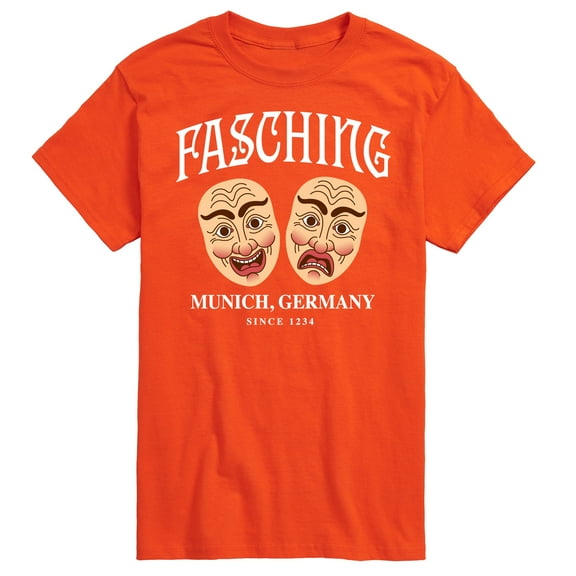 Instant Message - Fasching Masks  - Men's Short Sleeve Graphic T-Shirt