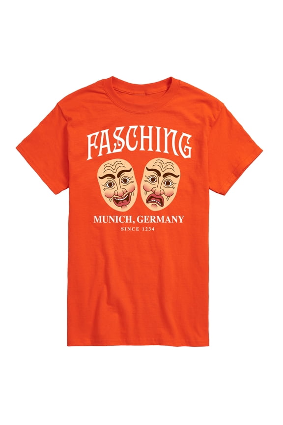 - Fasching Masks  - Men's Short Sleeve Graphic T-Shirt
