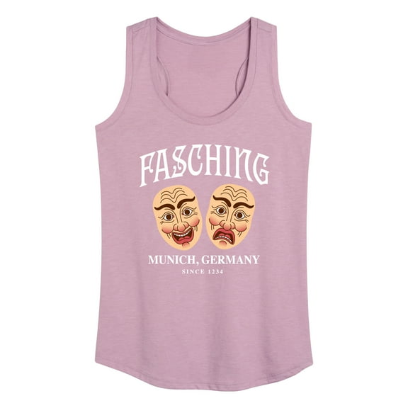 Instant Message - Fasching Masks - Women's Racerback Tank Top