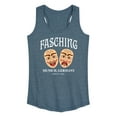 thumbnail image 1 of Instant Message - Fasching Masks  - Women's Racerback Tank Top, 1 of 6