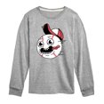 thumbnail image 1 of Instant Message - Fast Ball - Kids Long Sleeve Tee, 1 of 6