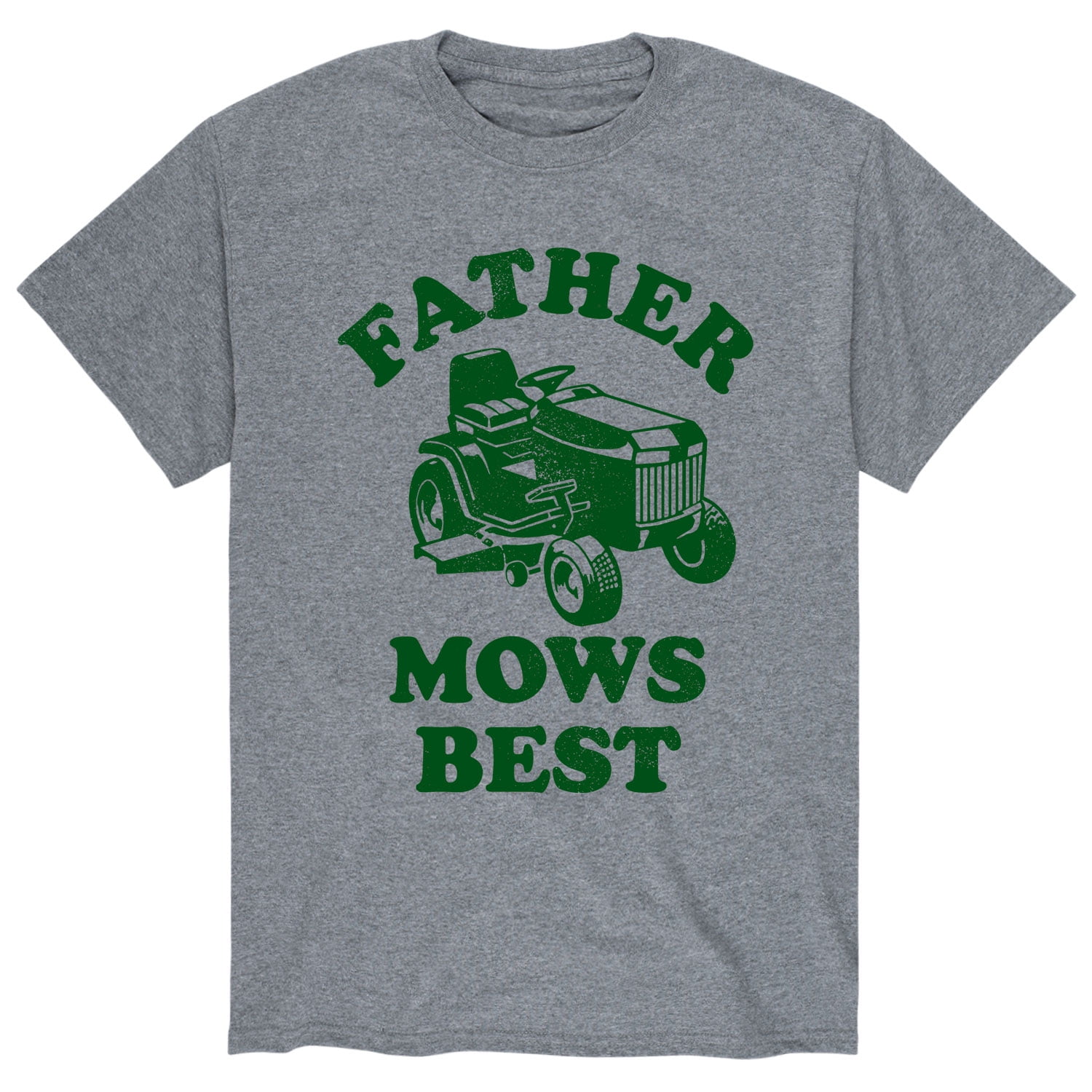Instant Message - Father Mows Best - Men's Short Sleeve Graphic T-Shirt ...