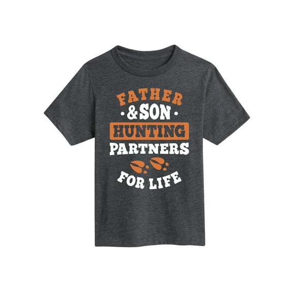 Instant Message - Father Son Hunting - Youth Short Sleeve Tee