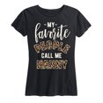 thumbnail image 1 of Instant Message - Favorite People Nanny - Women's and Women's Plus SIze Short Sleeve T-Shirt, 1 of 5