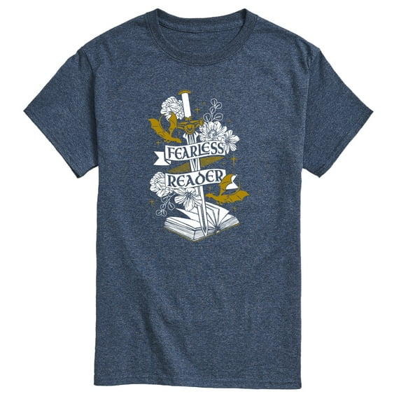 Instant Message - Fearless Reader Short Sleeve Graphic T-Shirt