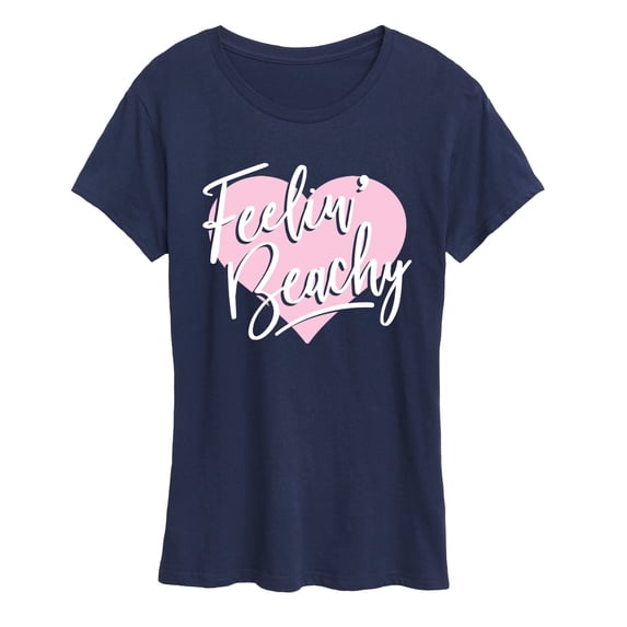 Instant Message - Feelin Beachy Short Sleeve Graphic T-Shirt