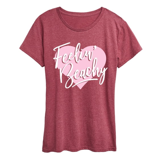 Instant Message - Feelin Beachy Short Sleeve Graphic T-Shirt