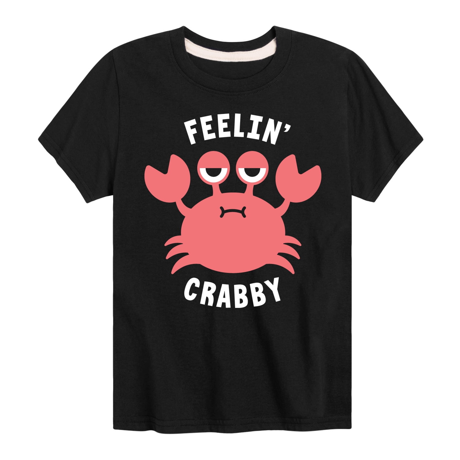Instant Message - Feelin Crabby - Toddler & Youth Short Sleeve Graphic ...
