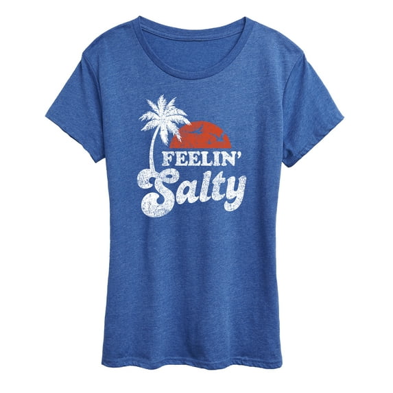 Instant Message - Feelin Salty - Women's Short Sleeve Graphic T-shirt
