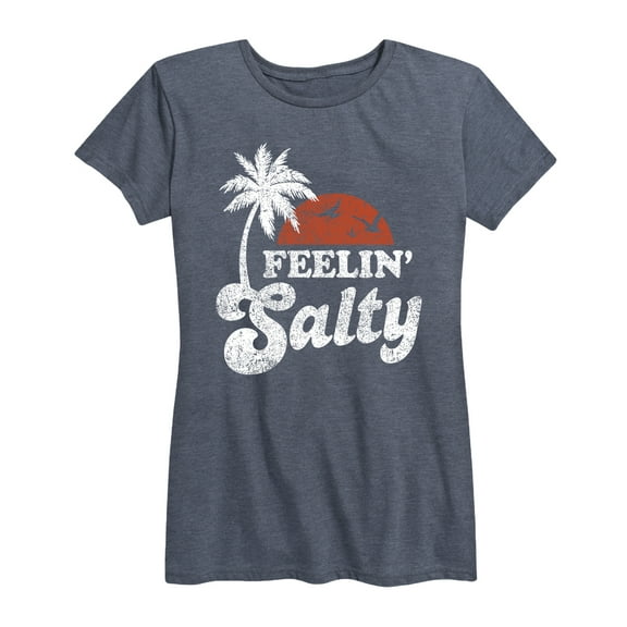 Instant Message - Feelin Salty - Women's Short Sleeve Graphic T-shirt