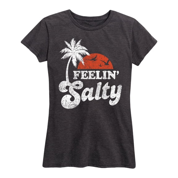 Instant Message - Feelin Salty - Women's Short Sleeve Graphic T-shirt