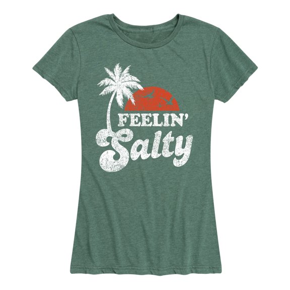 Instant Message - Feelin Salty - Women's Short Sleeve Graphic T-shirt