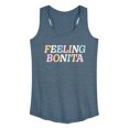 thumbnail image 1 of Instant Message - Feeling Bonita - Women's Racerback Tank Top, 1 of 6