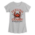 thumbnail image 1 of Instant Message - Feeling Crabby Ocean City Fitted Short Sleeve Graphic T-Shirt, 1 of 4