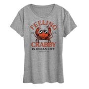Instant Message - Feeling Crabby Ocean City Maryland 1875 Short Sleeve Graphic T-Shirt