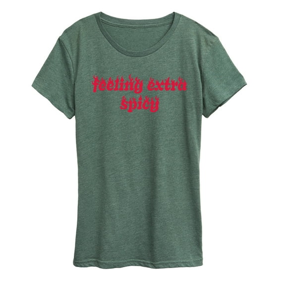 Instant Message - Feeling Extra Spicy - Women's Short Sleeve Graphic T-Shirt