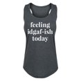 thumbnail image 1 of Instant Message - Feeling Idgafish Today - Women's Racerback Tank, 1 of 5