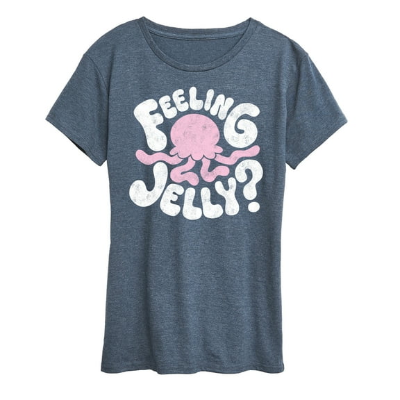 Instant Message - Feeling Jelly Jellyfish - Women's Short Sleeve Graphic T-Shirt