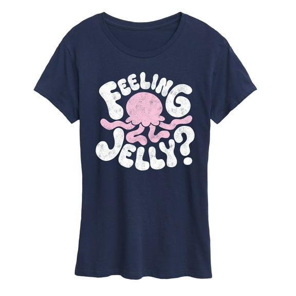 Instant Message - Feeling Jelly Jellyfish - Women's Short Sleeve Graphic T-Shirt