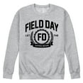 thumbnail image 1 of Instant Message - Field Day Collegiate - Men's Crew Neck Fleece Pullover, 1 of 6