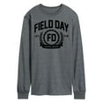 thumbnail image 1 of Instant Message - Field Day Collegiate - Men's Long Sleeve T-Shirt, 1 of 6