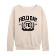 thumbnail image 1 of Instant Message - Field Day Collegiate - Women's Lightweight French Terry Long Sleeve Shirt, 1 of 6
