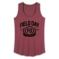 thumbnail image 1 of Instant Message - Field Day Collegiate - Women's Racerback Tank Top, 1 of 6