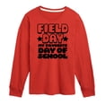 thumbnail image 1 of Instant Message - Field Day Favorite Day Of School - Toddler And Youth Long Sleeve Graphic T-Shirt, 1 of 6