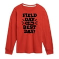 thumbnail image 1 of Instant Message - Field Day Is The Best Day  - Toddler And Youth Long Sleeve Graphic T-Shirt, 1 of 6