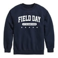 thumbnail image 1 of Instant Message - Field Day Let The Games Begin  - Toddler And Youth Crewneck Fleece Sweatshirt, 1 of 6