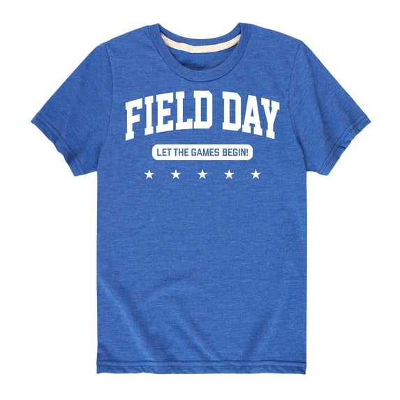 Instant Message - Field Day Let The Games Begin - Toddler And Youth Short Sleeve Graphic T-Shirt