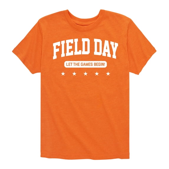 Instant Message - Field Day Let The Games Begin - Toddler And Youth Short Sleeve Graphic T-Shirt