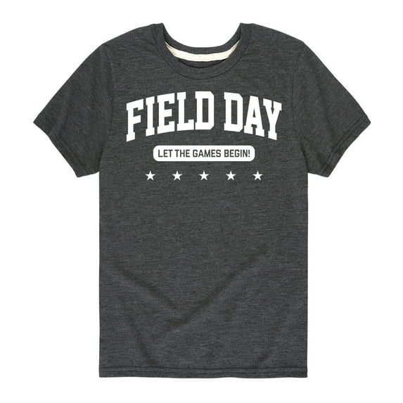 Instant Message - Field Day Let The Games Begin - Toddler And Youth Short Sleeve Graphic T-Shirt
