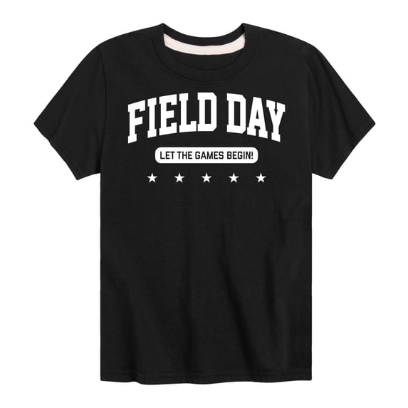 Instant Message - Field Day Let The Games Begin - Toddler And Youth Short Sleeve Graphic T-Shirt