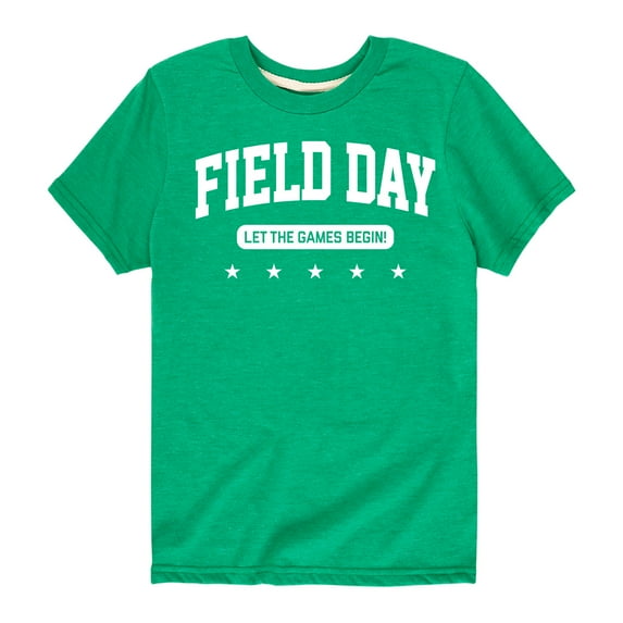 Instant Message - Field Day Let The Games Begin - Toddler And Youth Short Sleeve Graphic T-Shirt