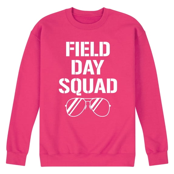 Instant Message - Field Day Squad - Men's Crew Neck Fleece Pullover