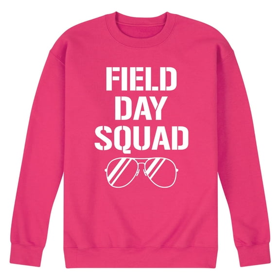 Instant Message - Field Day Squad - Men's Crew Neck Fleece Pullover