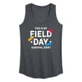 thumbnail image 1 of Instant Message - Field Day Survival Shirt - Women's Racerback Tank Top, 1 of 6