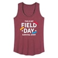 thumbnail image 1 of Instant Message - Field Day Survival Shirt Graphic Racerback Tank, 1 of 6