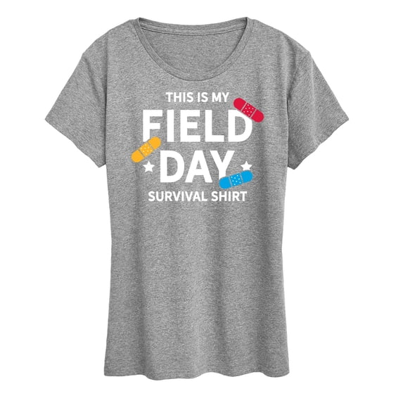 Instant Message - Field Day Survival Shirt Short Sleeve Graphic T-Shirt