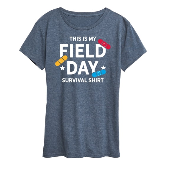 Instant Message - Field Day Survival Shirt Short Sleeve Graphic T-Shirt