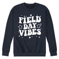 thumbnail image 1 of Instant Message - Field Day Vibes - Men's Crew Neck Fleece Pullover, 1 of 6