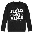 thumbnail image 1 of Instant Message - Field Day Vibes - Men's Crew Neck Fleece Pullover, 1 of 6