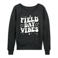 thumbnail image 1 of Instant Message - Field Day Vibes - Women's Lightweight French Terry Long Sleeve Shirt, 1 of 6