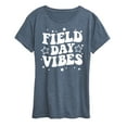 thumbnail image 1 of Instant Message - Field Day Vibes - Women's Short Sleeve Graphic T-Shirt, 1 of 6