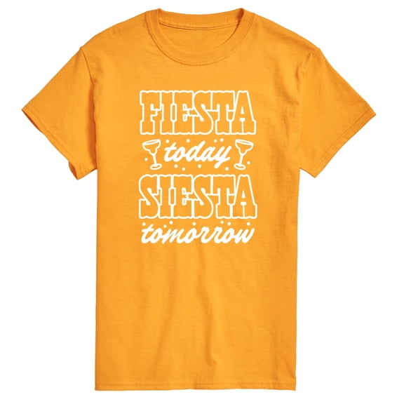 Instant Message - Fiesta Today Siesta Tomorrow - Men's Short Sleeve Graphic T-Shirt