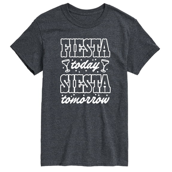 Instant Message - Fiesta Today Siesta Tomorrow - Men's Short Sleeve Graphic T-Shirt