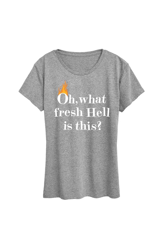 - Fire Fresh Hell Short Sleeve Graphic T-Shirt
